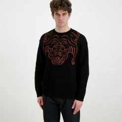 Migliore vendita 😉 IUTER MAGLIONE TIBETAN Nero 😀 -Offerte Novità Negozio iuter 22sijm68 maglione tibetan street style uomo 044738501 black 3