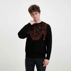 Migliore vendita 😉 IUTER MAGLIONE TIBETAN Nero 😀 -Offerte Novità Negozio iuter 22sijm68 maglione tibetan street style uomo 044738501 black 5