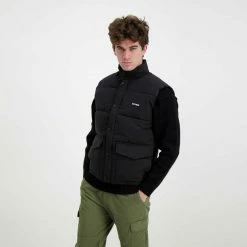 Sconto 🤩 PIUMINO SMANICATO IUTER PUFF Nero 🛒 -Offerte Novità Negozio iuter 22sijn01 smanicato iuter puff street style uomo 044738701 black 5