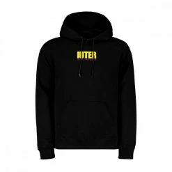 Offerte 😍 IUTER FELPA CON CAPPUCCIO STAY ALIVE Nero 🎁