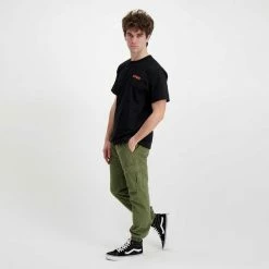 Vendita all'ingrosso 🥰 IUTER T-SHIRT DOUBLE LOGO Nero 🧨 -Offerte Novità Negozio iuter 22sits02 t shirt double logo street style uomo 044750701 black 6