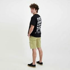 Acquistare 🛒 IUTER T-SHIRT FAST LOGO Nero 🛒 -Offerte Novità Negozio iuter 22sits16 t shirt fast logo street style uomo 044752101 black 6