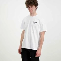 Promo 😉 IUTER T-SHIRT FAST LOGO Bianco 🤩 -Offerte Novità Negozio iuter 22sits16 t shirt fast logo street style uomo 044752201 white 3