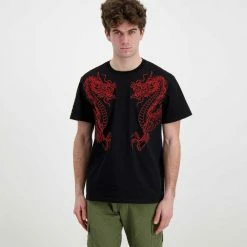 A buon mercato ๐ฏ IUTER T-SHIRT DRAGON Nero ๐ 10 A buon mercato ๐ฏ IUTER T-SHIRT DRAGON Nero ๐ -Offerte Novitร Negozio iuter 22sits24 t shirt dragon street style uomo 044739401 black 3