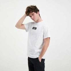 Vendita calda ✔️ IUTER T-SHIRT STAY ALIVE Bianco ✨ -Offerte Novità Negozio iuter 22sits35 t shirt stay alive street style uomo 044739501 white 5