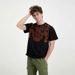 A buon mercato ⌛ IUTER T-SHIRT TIBETAN Nero 😀 -Offerte Novità Negozio iuter 22sits68 t shirt tibetan street style uomo 044739601 black 5