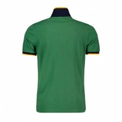 Promo 🌟 K-WAY POLO VINCENT CONTRASTO Verde ❤️ -Offerte Novità Negozio k way k008j50 polo vincent contrasto casual uomo 045520301 00q 2