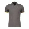 Acquistare 😉 K-WAY POLO VINCENT CONTRASTO Grigio 😀 -Offerte Novità Negozio k way k008j50 polo vincent contrasto casual uomo 045520501 x5r 1