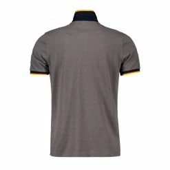 Acquistare 😉 K-WAY POLO VINCENT CONTRASTO Grigio 😀 -Offerte Novità Negozio k way k008j50 polo vincent contrasto casual uomo 045520501 x5r 2