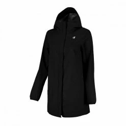 Nuovo di zecca ✔️ K-WAY CAPPOTTO SOPHIE STRETCH DOT DONNA Nero 🧨