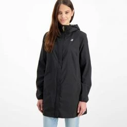 Nuovo di zecca ✔️ K-WAY CAPPOTTO SOPHIE STRETCH DOT DONNA Nero 🧨 -Offerte Novità Negozio k way k00b940 cappotto sophie stretch dot donna giacconi donna 042626401 usy 3