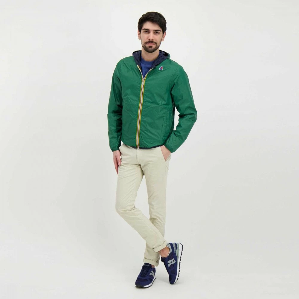 Vendita lampo π K-WAY GIACCA JACQUES PLUS DOUBLE Blu, Verde π 8 Vendita lampo π K-WAY GIACCA JACQUES PLUS DOUBLE Blu, Verde π - immagine 6