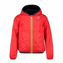 Acquistare ❤️ K-WAY GIACCA JACQUES PLUS REVERSIBILE BAMBINO Blu, Rosso 😀 -Offerte Novità Negozio k way k111nmw giacca jacques plus reversibile bambino giacconi bambino 044780001 aab 3