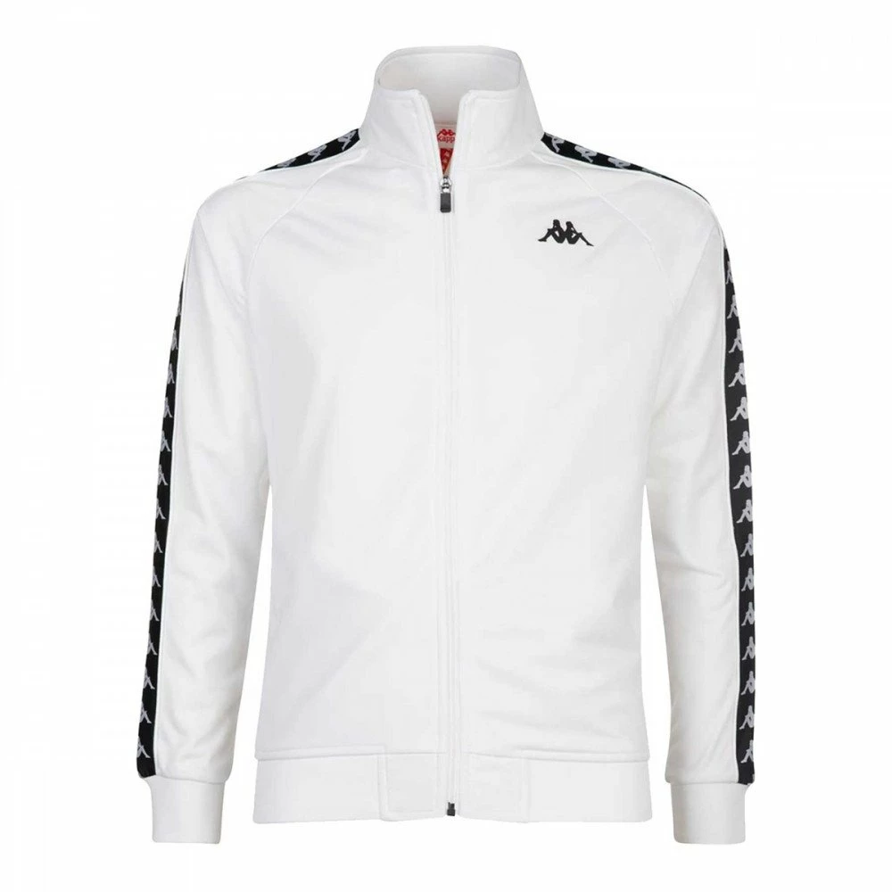 Acquistare ⌛ KAPPA FELPA FULL ZIP 222 BANDA ANNISTON SLIM BAMBINO Bianco 👍
