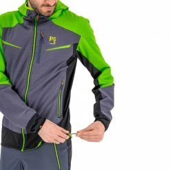 Nuovo di zecca 🎁 KARPOS SOFTSHELL LEDE Grigio ⌛ -Offerte Novità Negozio karpos 2511003 giacca lede abbigliamento montagna uomo 044831401 081 4