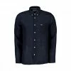 Vendita all'ingrosso 👍 LACOSTE CAMICIA IN LINO REGULAR FIT Blu ✔️ -Offerte Novità Negozio lacoste ch4990 camicia in lino casual uomo 042617901 166 1