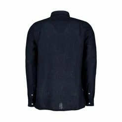 Vendita all'ingrosso 👍 LACOSTE CAMICIA IN LINO REGULAR FIT Blu ✔️ -Offerte Novità Negozio lacoste ch4990 camicia in lino casual uomo 042617901 166 2