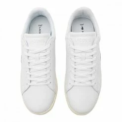 Offerte 😍 LACOSTE CARNABY EVO Bianco ✔️ -Offerte Novità Negozio lacoste e00912 carnaby evo tutte sneaker uomo 044534001 21g 4
