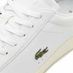 Offerte 😍 LACOSTE CARNABY EVO Bianco ✔️ -Offerte Novità Negozio lacoste e00912 carnaby evo tutte sneaker uomo 044534001 21g 5