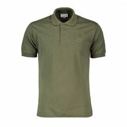 Vendita all'ingrosso 😉 LACOSTE POLO L1212 VERDE MILITARE 🎁