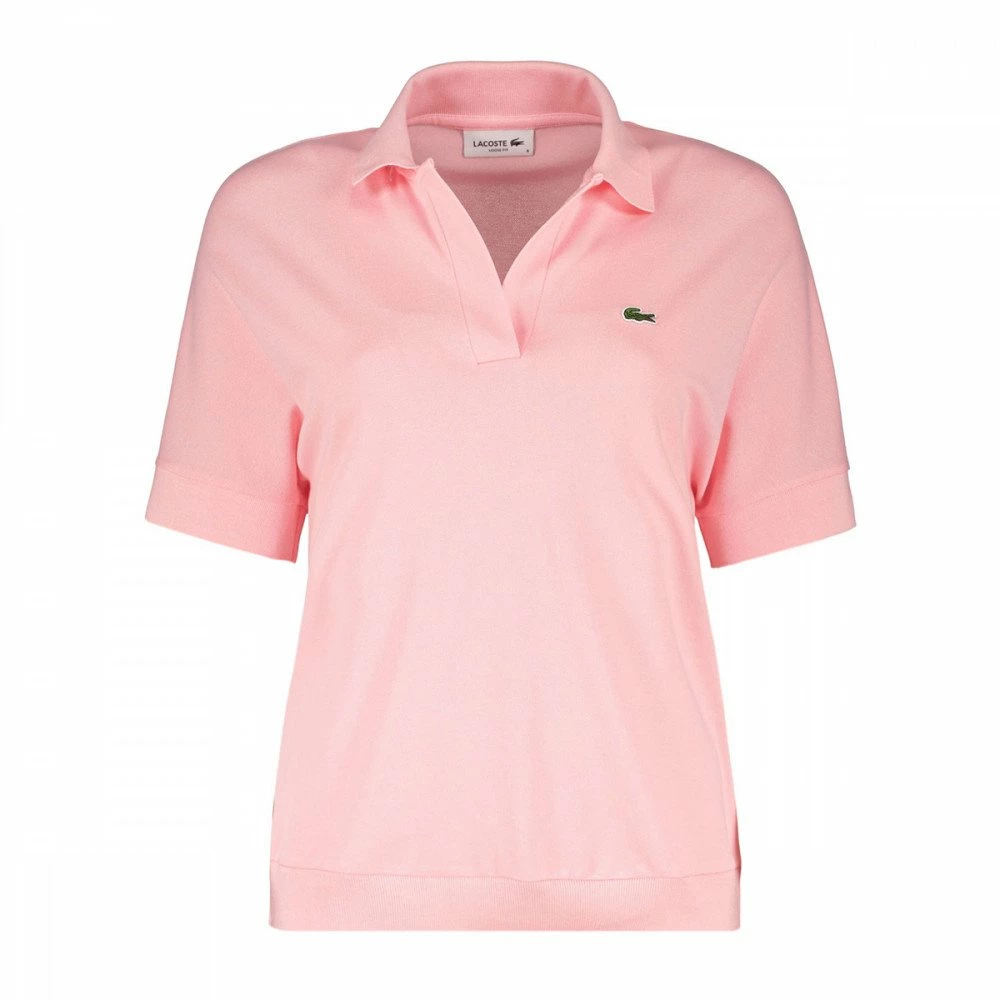 Sconto 🎉 LACOSTE POLO PIQUE' LOOSE FIT DONNA Rosa 😍 3 Sconto 🎉 LACOSTE POLO PIQUE' LOOSE FIT DONNA Rosa 😍
