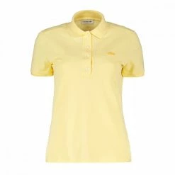 Acquistare 🎁 LACOSTE POLO MINI PIQUE' STRETCH DONNA Giallo 👍