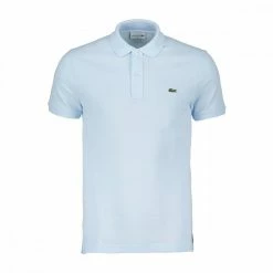 Buono ❤️ LACOSTE POLO SLIM PH4012 Azzurro Baby 🎁