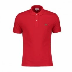 Miglior prezzo 🧨 LACOSTE POLO SLIM PH4012 Rossa Rosso 🎉