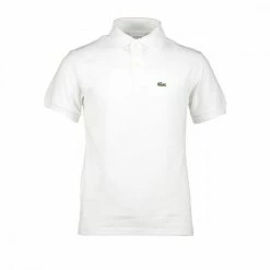 A buon mercato 🎁 LACOSTE Polo Classic Bambino Bianco 👍