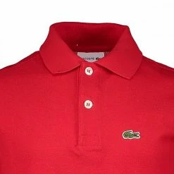 Miglior offerta 😉 LACOSTE Polo Classic Bambino Rosso 😍 -Offerte Novità Negozio lacoste pj2909 polo classic bambino abbigliamento bambino 033830101 240 2