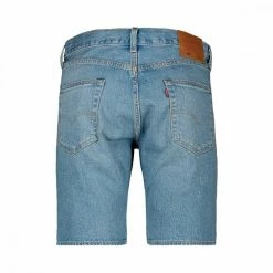 Presa 👏 LEVI'S BERMUDA IN DENIM 501® ORIGINAL Azzurro 🔔 -Offerte Novità Negozio levi s 36512 bermuda in denim hemmed short casual uomo 045064801 0147 3