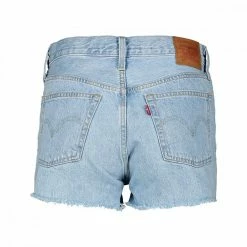 Nuovo 🤩 LEVI'S SHORT IN DENIM 501® ORIGINAL DONNA Azzurro ⭐ -Offerte Novità Negozio levi s 56327 short in denim 501 donna casual donna 040282001 0086 3