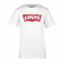 Nuovo 🤩 LEVI'S T-SHIRT BASIC BAMBINO Bianco 💯