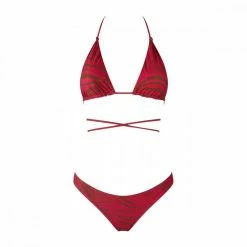 Vendita all'ingrosso 😀 MATINEÉ 👙 BIKINI TRIANGOLO LACCETTI E SLIP DONNA Fucsia ⌛