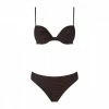 Il più economico ✨ MATINEÉ 👙 BIKINI PUSH UP E SLIP CURVY DONNA Nero 👍