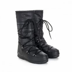 Nuovo di zecca 🔥 MOON BOOT HIGH NYLON WP DONNA Nero 👍 -Offerte Novità Negozio moon boot 24009100 moon boot high nylon wp donna tutti doposci donna 039194201 001 3