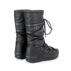 Nuovo di zecca 🔥 MOON BOOT HIGH NYLON WP DONNA Nero 👍 -Offerte Novità Negozio moon boot 24009100 moon boot high nylon wp donna tutti doposci donna 039194201 001 4