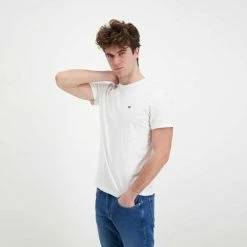 Presa 🔥 NAPAPIJRI T-SHIRT MINI LOGO SALIS Bianco 🎉 -Offerte Novità Negozio napapijri np0a4frp t shirt mini logo salis casual uomo 043698701 002 4