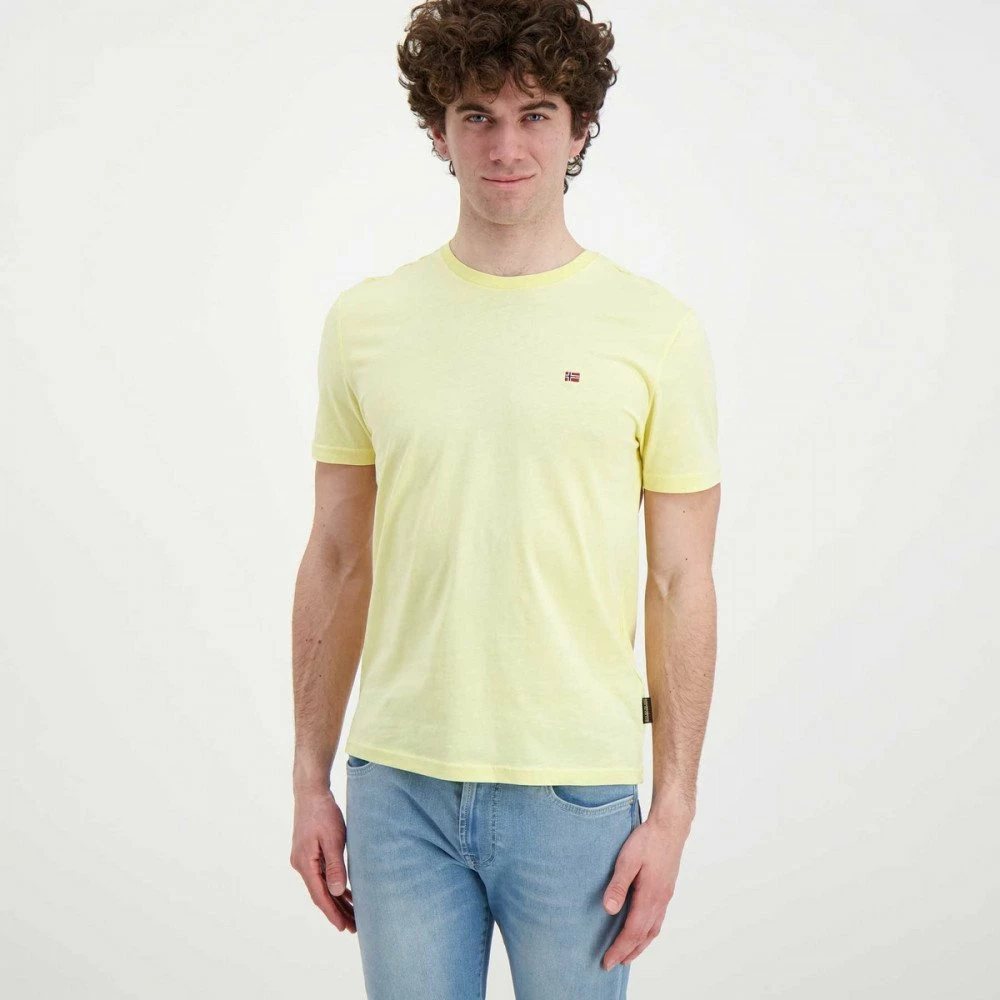 Buono 🛒 NAPAPIJRI T-SHIRT MINI LOGO SALIS Giallo 🤩 4 Buono 🛒 NAPAPIJRI T-SHIRT MINI LOGO SALIS Giallo 🤩 - immagine 2
