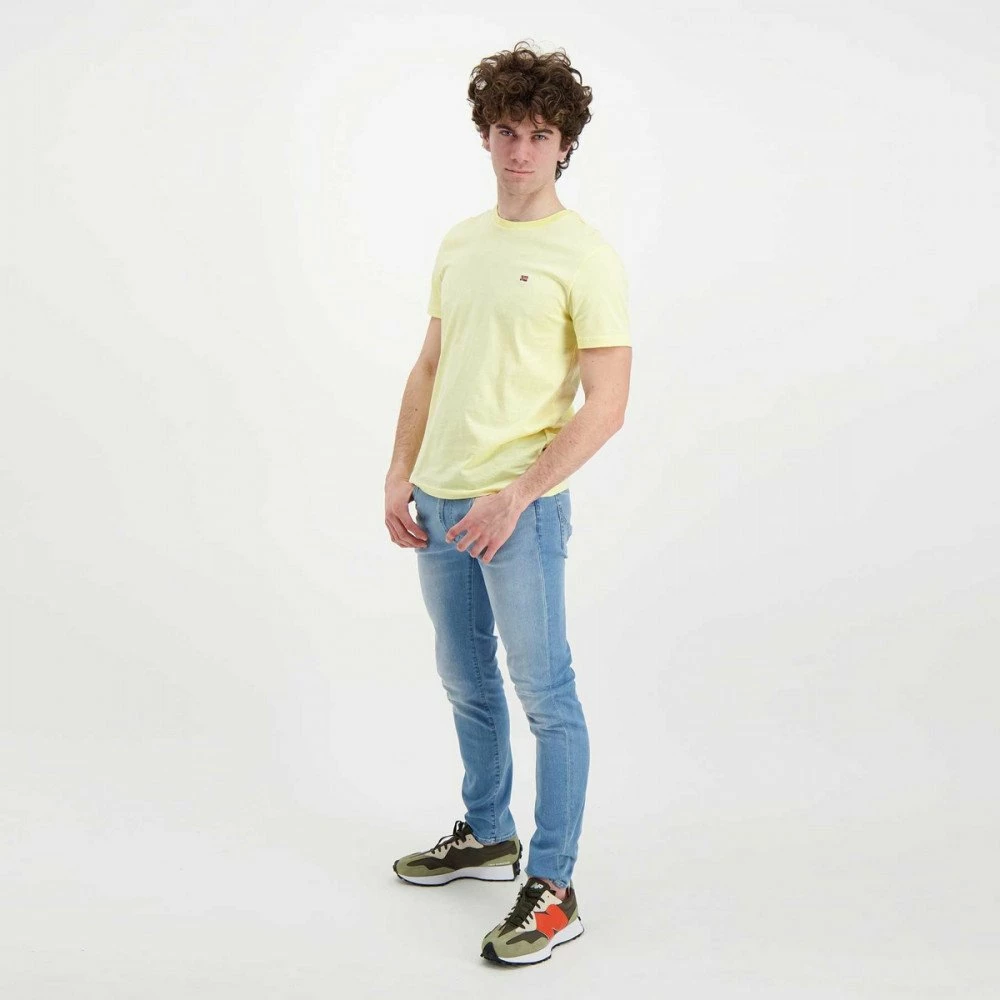 Buono 🛒 NAPAPIJRI T-SHIRT MINI LOGO SALIS Giallo 🤩 7 Buono 🛒 NAPAPIJRI T-SHIRT MINI LOGO SALIS Giallo 🤩 - immagine 5