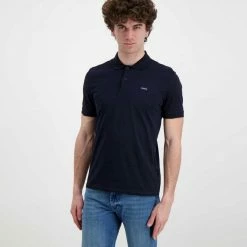 Nuovo 🎉 NAPAPIJRI POLO RHEMES Blu 🎉 -Offerte Novità Negozio napapijri np0a4g2k polo rhemes casual uomo 045014601 176 3