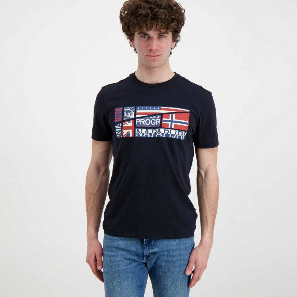 Offerte π NAPAPIJRI T-SHIRT TURIN Blu π 5 Offerte π NAPAPIJRI T-SHIRT TURIN Blu π - immagine 3