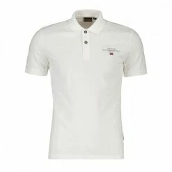 Miglior offerta 💯 NAPAPIJRI POLO IN JERSEY ELBAS Bianco ❤️