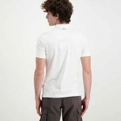 Miglior offerta 💯 NAPAPIJRI POLO IN JERSEY ELBAS Bianco ❤️ -Offerte Novità Negozio napapijri np0a4gb4 polo in jersey elbas casual uomo 044922901 002 4
