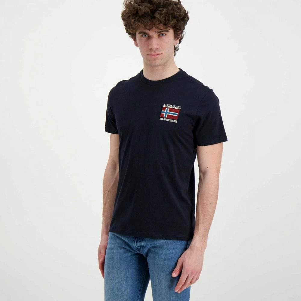 Acquistare โ NAPAPIJRI T-SHIRT BANDIERA SPUGNA VERRES Blu ๐ 4 Acquistare โ NAPAPIJRI T-SHIRT BANDIERA SPUGNA VERRES Blu ๐ - immagine 2