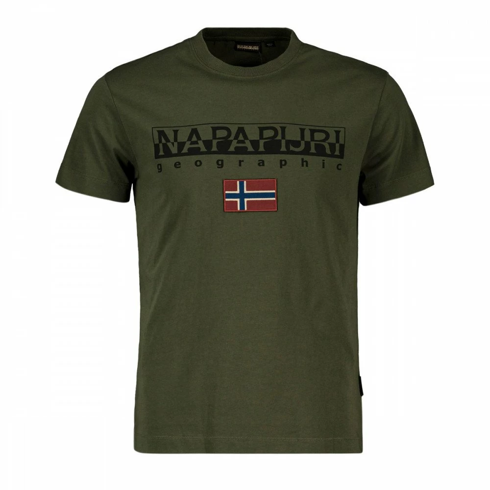 Acquistare 🎉 NAPAPIJRI T-SHIRT LOGO AYAS Verde ✨ 3 Acquistare 🎉 NAPAPIJRI T-SHIRT LOGO AYAS Verde ✨