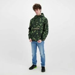 Nuovo di zecca 👏 NAPAPIJRI GIACCA RAINFOREST FREESTRIDER Verde 🔥 -Offerte Novità Negozio napapijri np0a4gga giacca rainforest freerunner aop casual uomo 044924301 f9v 6