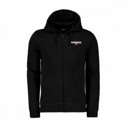 Migliore vendita ✔️ NAPAPIJRI FELPA FULL ZIP CON CAPPUCCIO ICE Nero 🎉