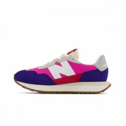 Migliore vendita 😉 NEW BALANCE 237 BAMBINA Rosa, Viola 😍 -Offerte Novità Negozio new balance gs237eg 237 bambina tutte sneaker bambino 044463401 eg 4