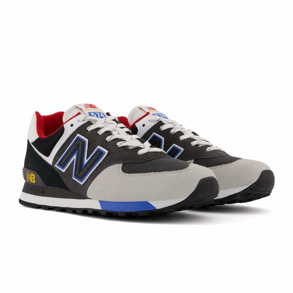 Promo ⭐ NEW BALANCE 574 Grigio, Nero 🛒 4 Promo ⭐ NEW BALANCE 574 Grigio, Nero 🛒 - immagine 2